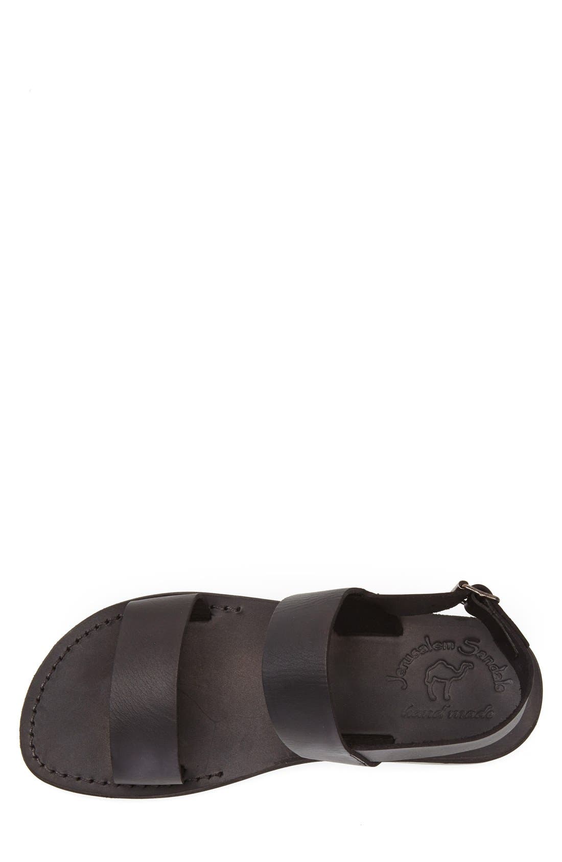 Jerusalem Sandals 'Golan' Leather Sandal, Alternate, color, 