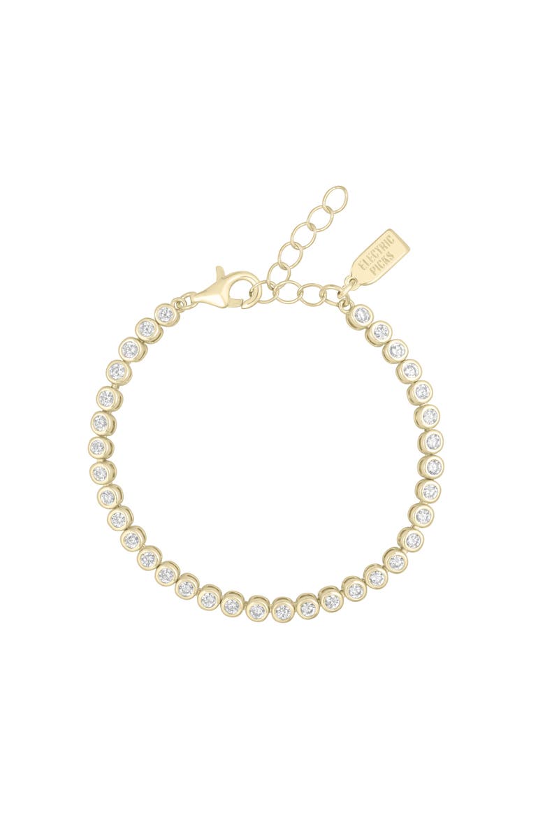 Electric Picks Jewel Bracelet, Main, color, Gold