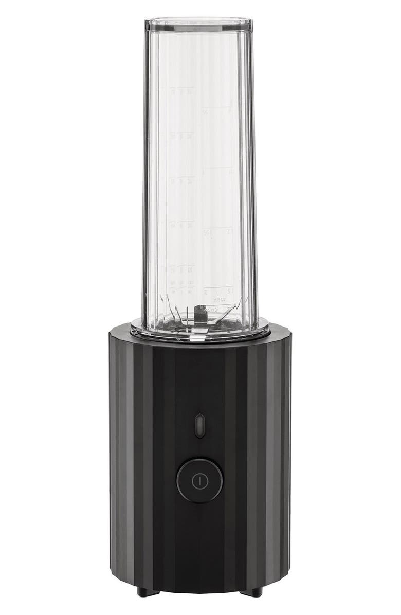 ALESSI Plissé Personal Blender, Main, color, Black