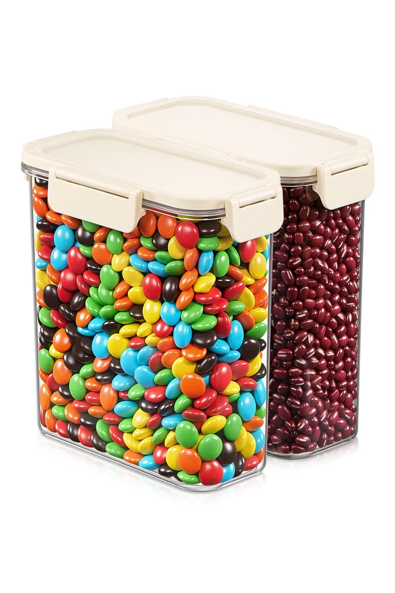 Airtight Food Storage Containers, Alternate, color, NO COLOR