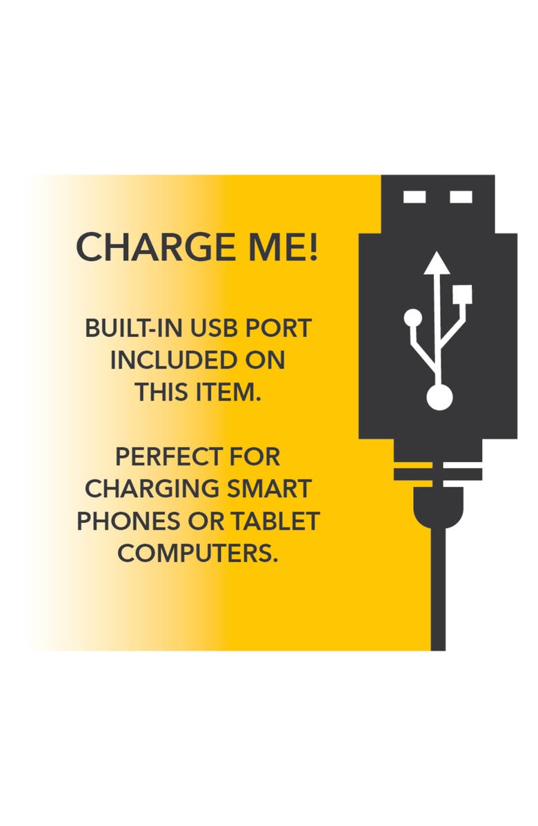 ADESSO LIGHTING Kaye Charge LED Desk Lamp, Alternate, color, Antique Brass