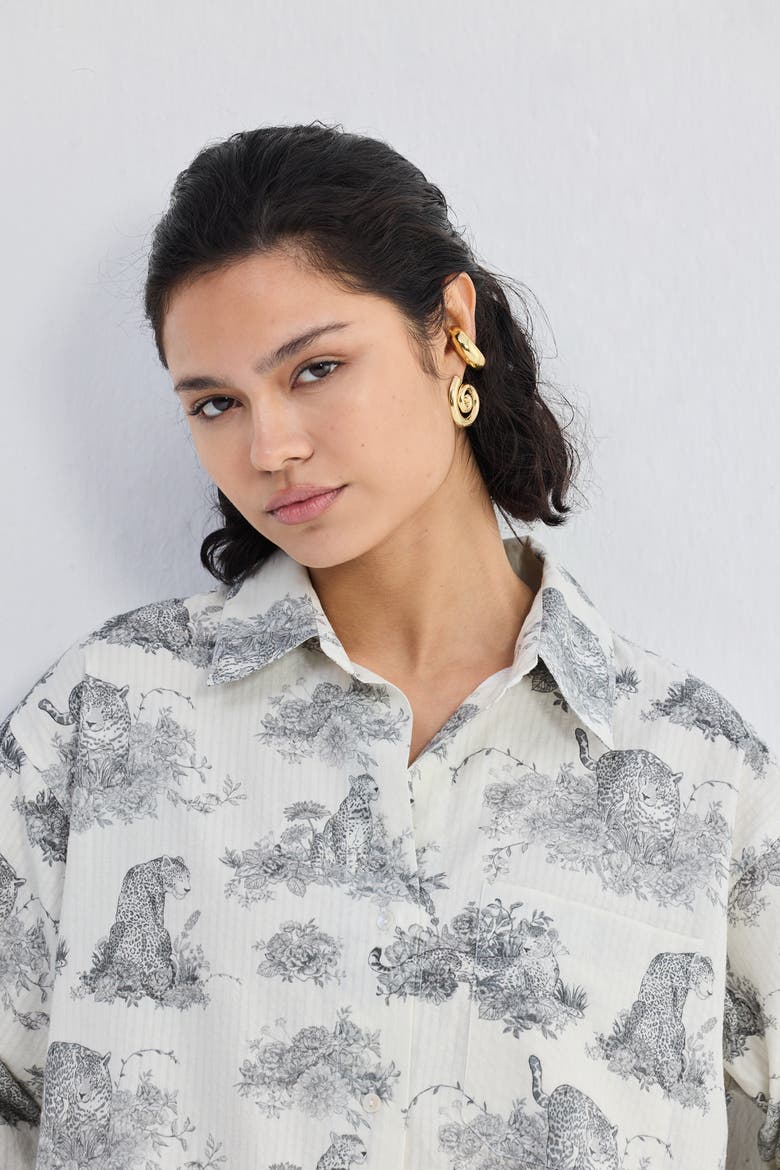 Oversized High-Low Shirt, Alternate, color, Light Green