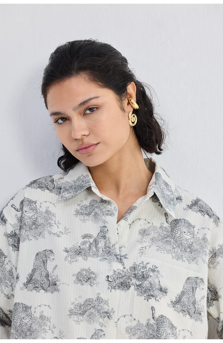 Reistor Oversized High-Low Shirt, Alternate, color, Light Green