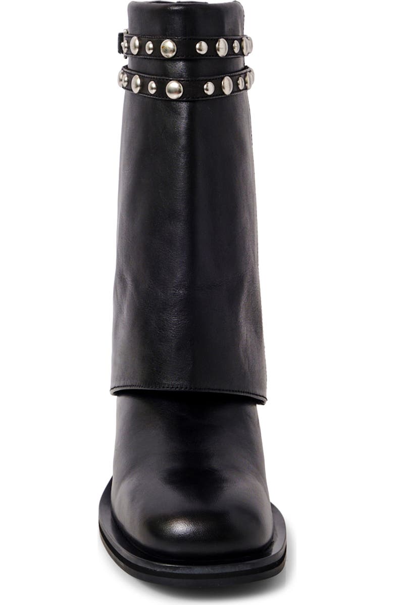 Free People Scorpio Studded Foldover Bootie, Alternate, color,