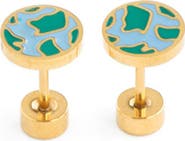 Pip Pop Earth Stud Earrings