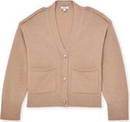 Reiss Maya V-Neck Wool-Blend Cardigan