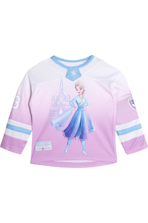 Frozen Queen Elsa Hockey Jersey (toddler, Little Kid & Big Kid)