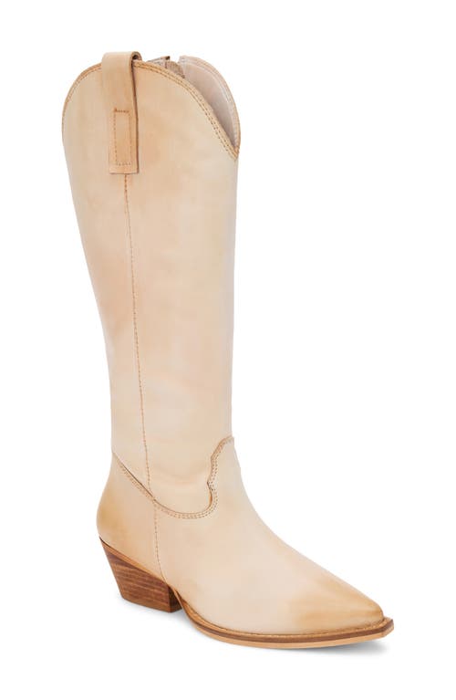 Matisse Remington Knee High Western Boot In Brown