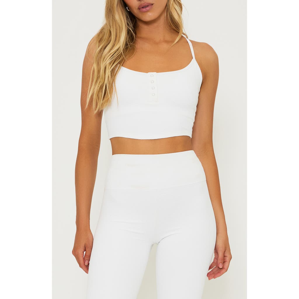 BEACH RIOT BEACH RIOT JOELLE RACERBACK CROP TANK