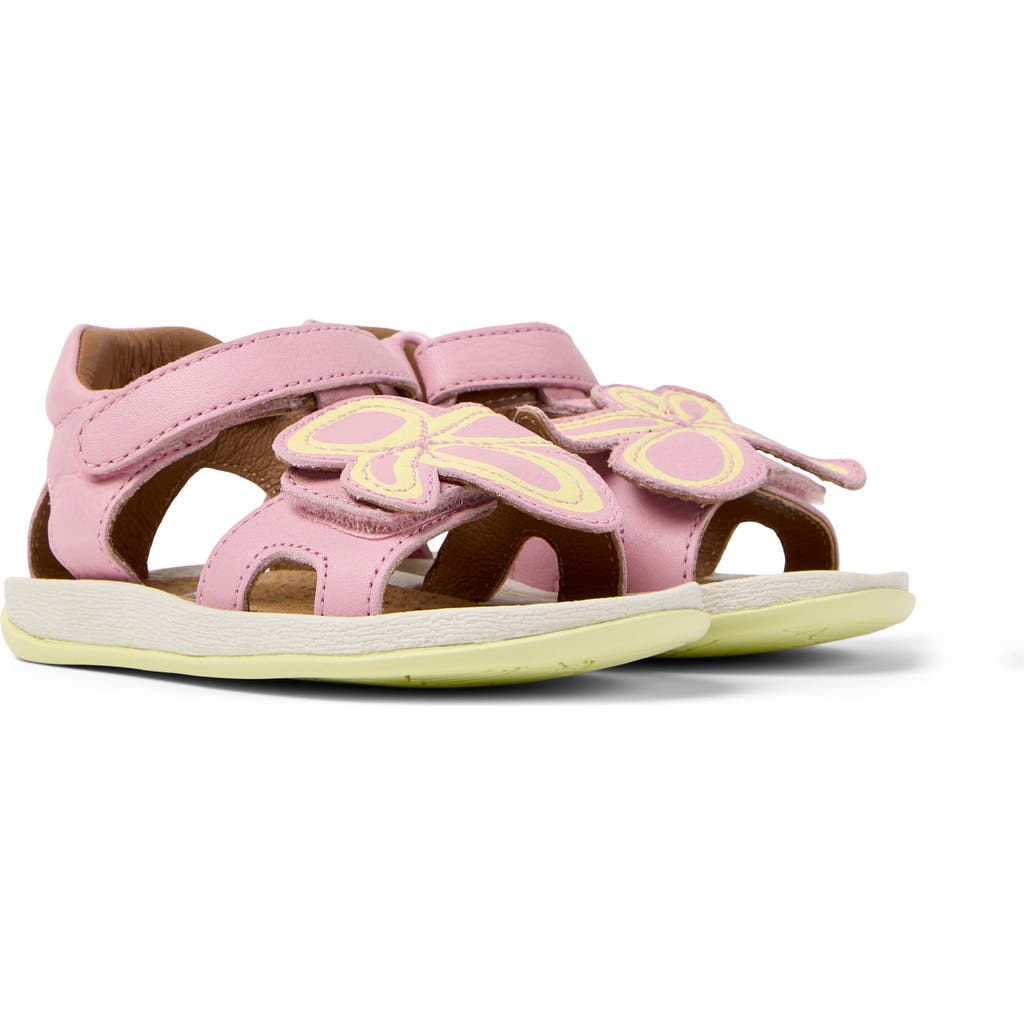 Camper Kids' Twins Mismatch Sandal In Pink Multi
