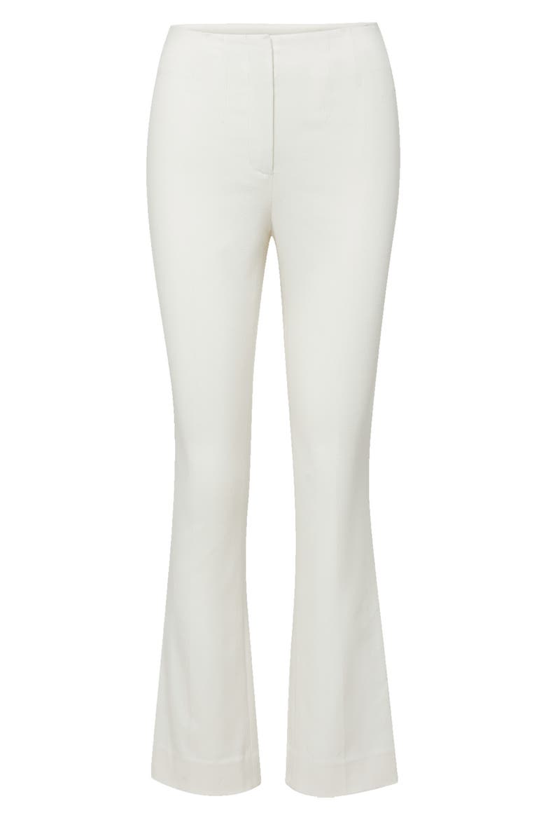 Althea Crop Stretch Cotton Pants, Alternate, color, DOVE