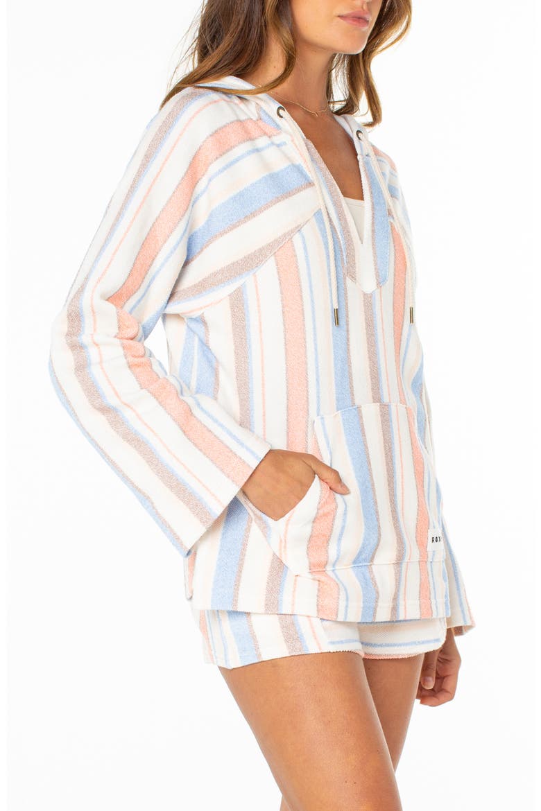 Wild & Free Stripe Shorts, Alternate, color, DEW