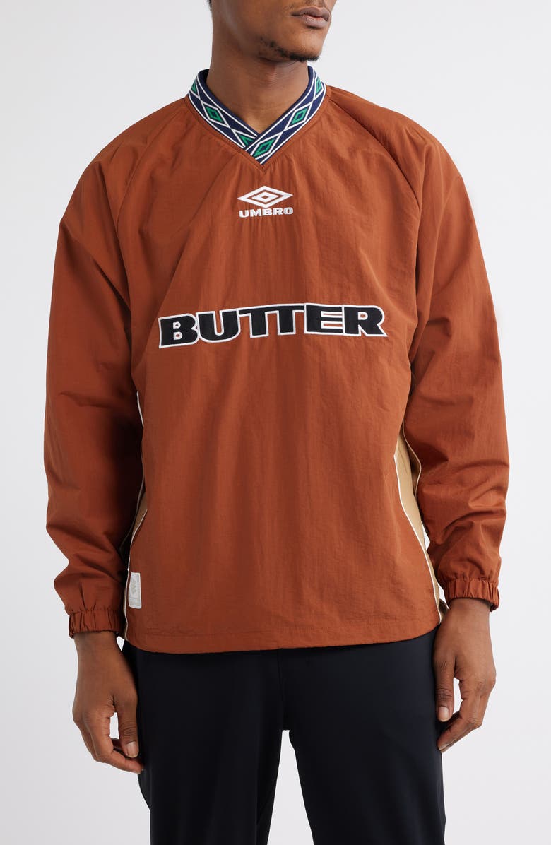 Butter Goods x Umbro Nylon Training Pullover, Main, color, 
