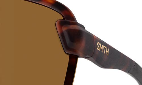 Smith Bobcat Photochromic 135mm Chromapop™ Shield Sunglasses In Brown