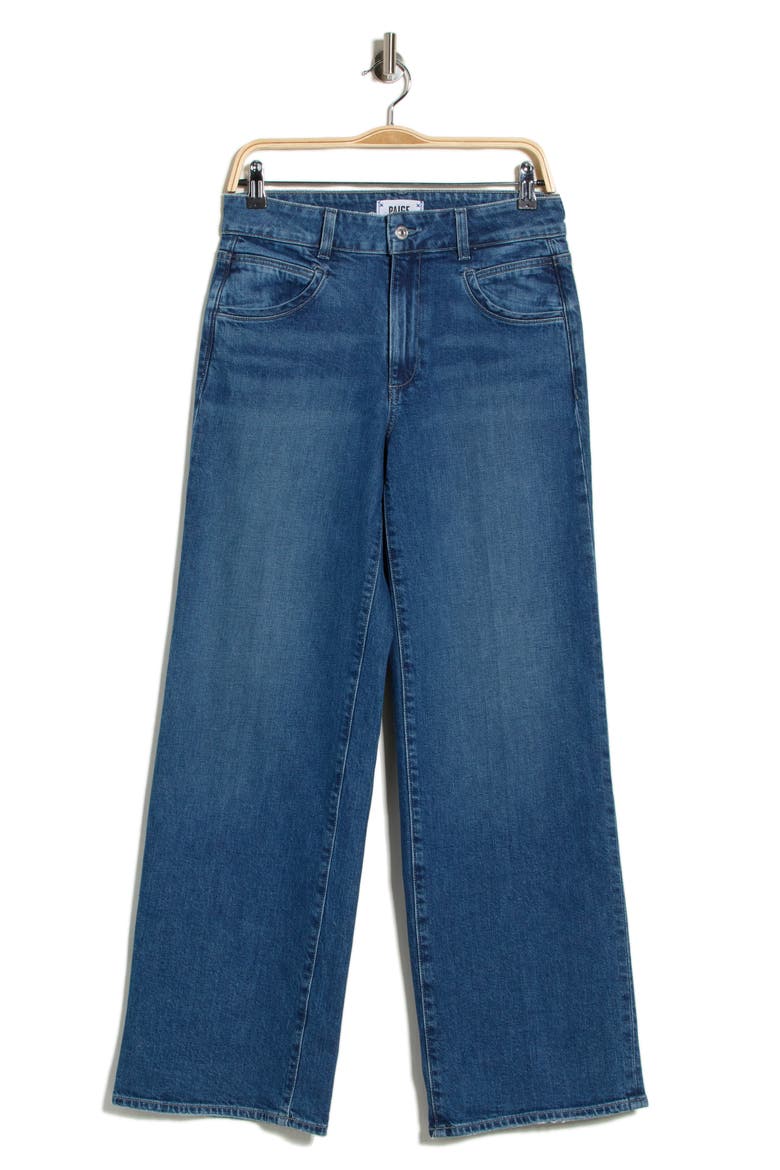 Sasha Seamed Pockets High Waist Wide Leg Jeans, Main, color, UPBEAT