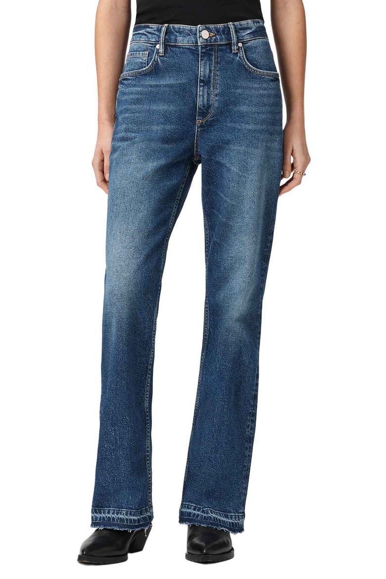 Fable Bootcut Jeans, Main, color, MID INDIGO