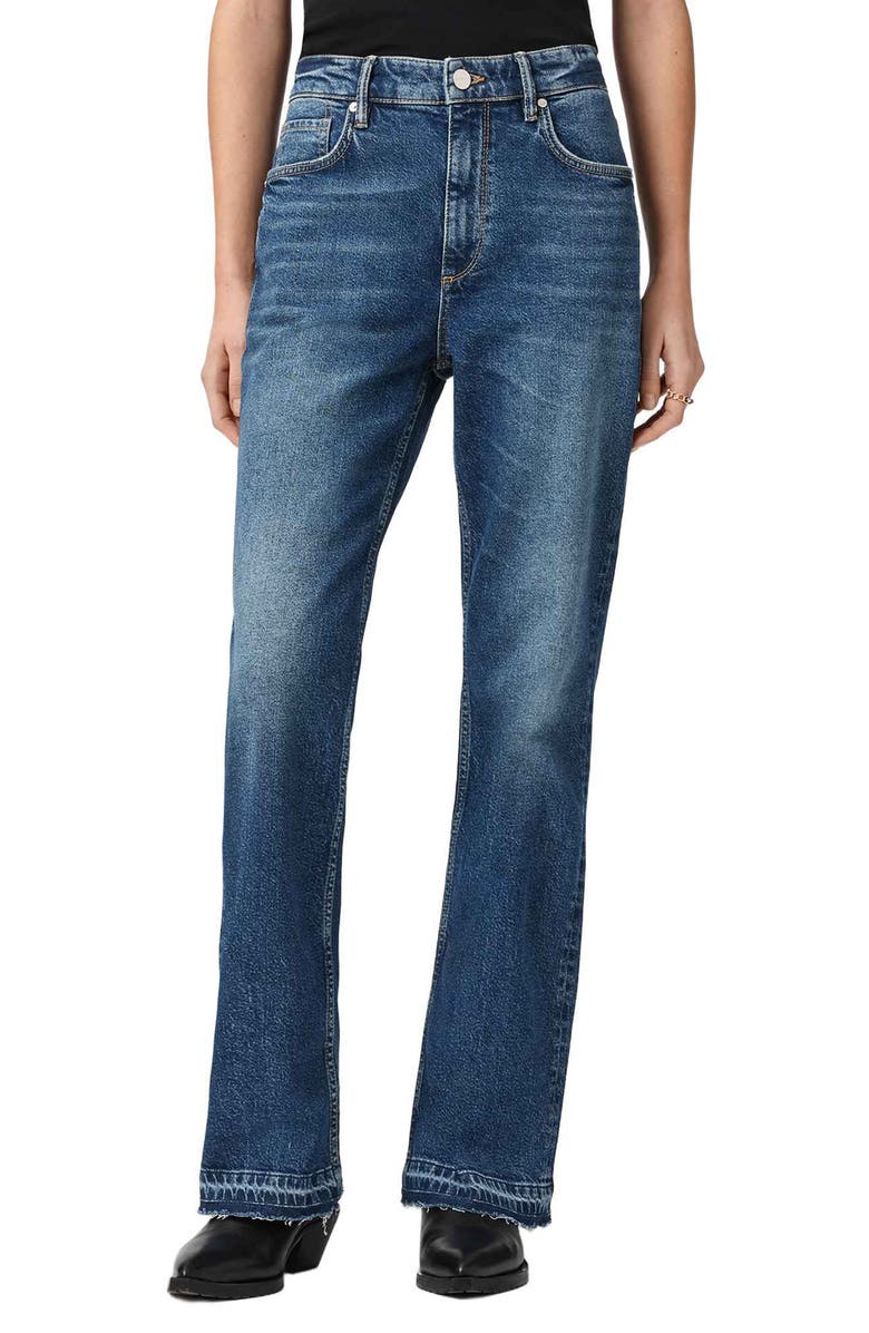 AllSaints Fable Bootcut Jeans, Main, color, 