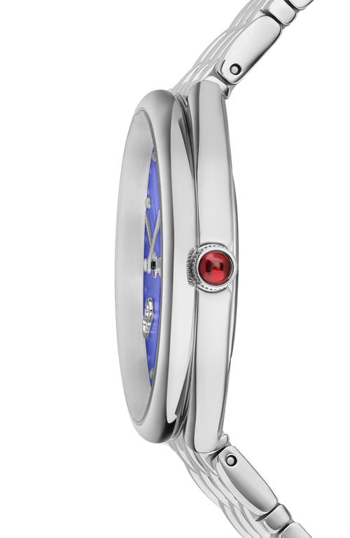 Ferragamo Cuir Bracelet Watch, 34mm In Stainless Steel