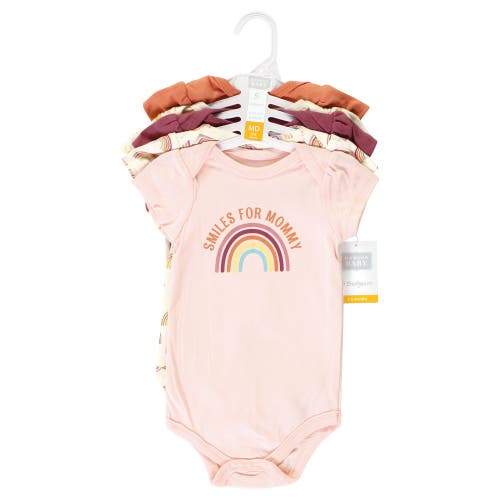 Hudson Baby Cotton Bodysuits 5-pack