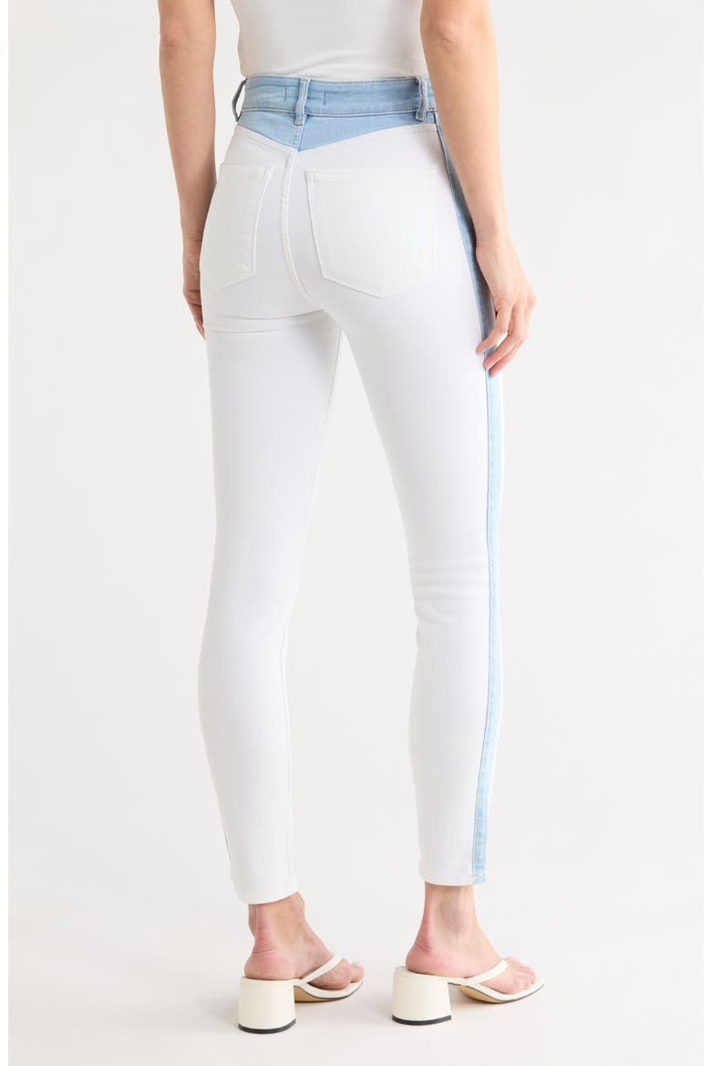 Farrow High Waist Crop Skinny Jeans, Alternate, color, ABIS