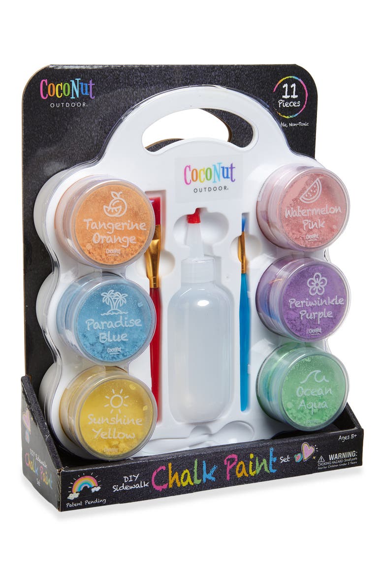 DIY Chalk Paint Set, Main, color, MULTI