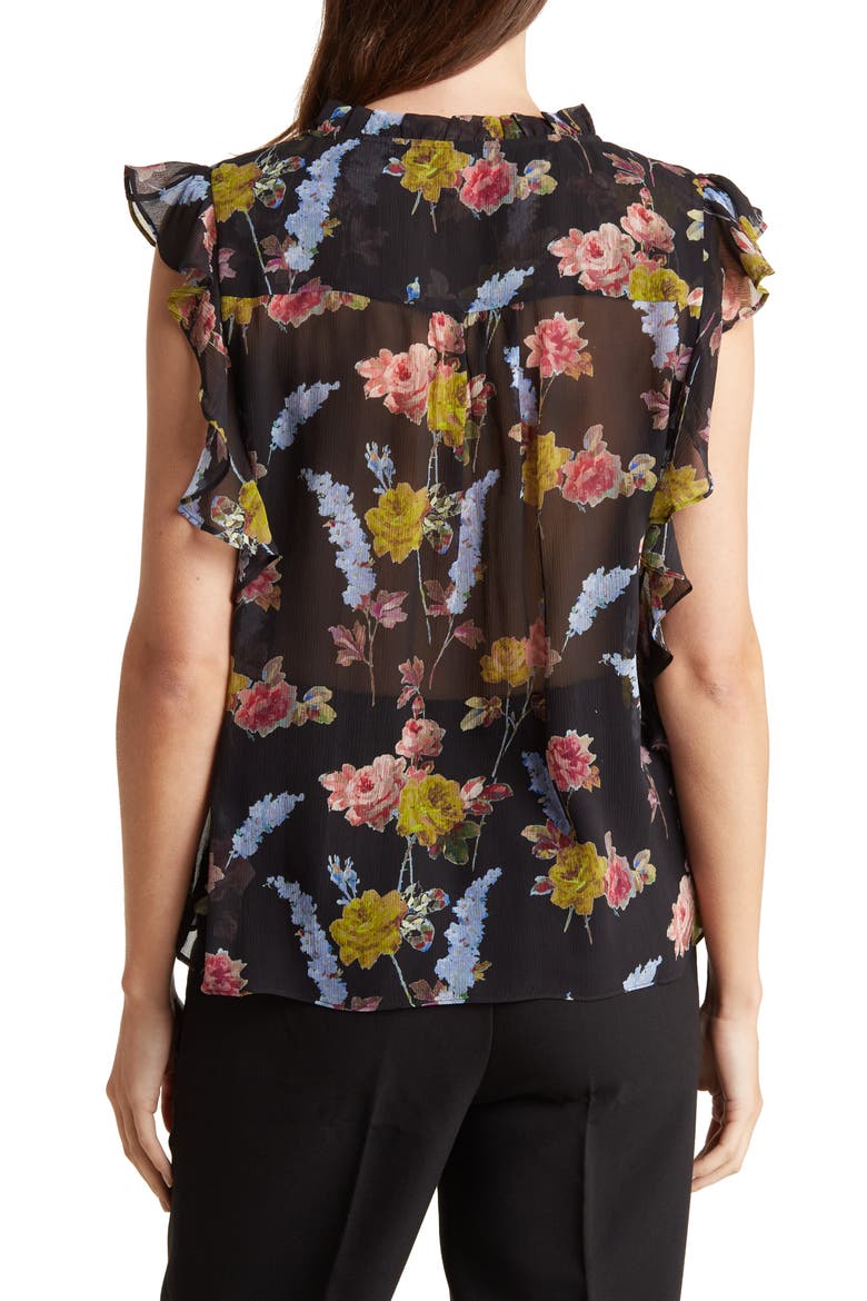 Genie Top, Alternate, color, BLK MLT