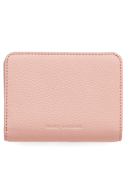 Marc Jacobs The Mini J Marc Compact Wallet In Pink