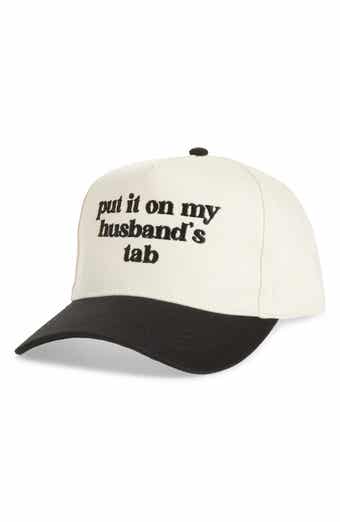 David & Young Put it on Husband's Tab Cotton Baseball Cap