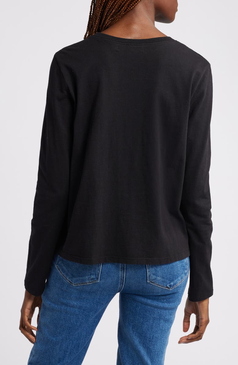 Wyeth Sage Long Sleeve Cotton T-Shirt, Alternate, color,