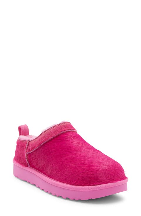 Classic Micro Calf Hair Slipper