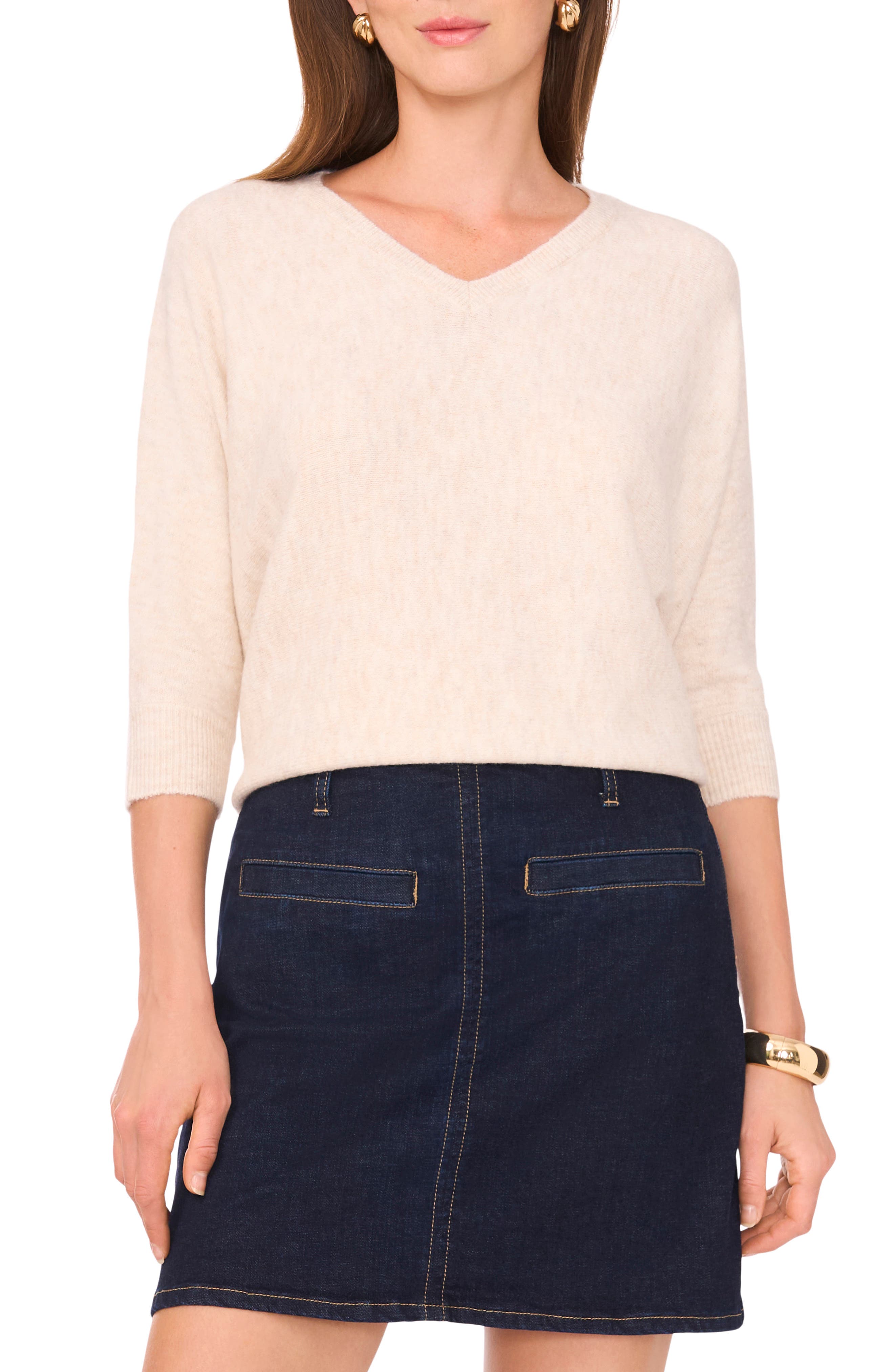 Vince Camuto Dolman Sleeve Sweater