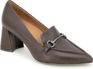 Gentle Souls Dionne Pointed Toe Bit Loafer Pump