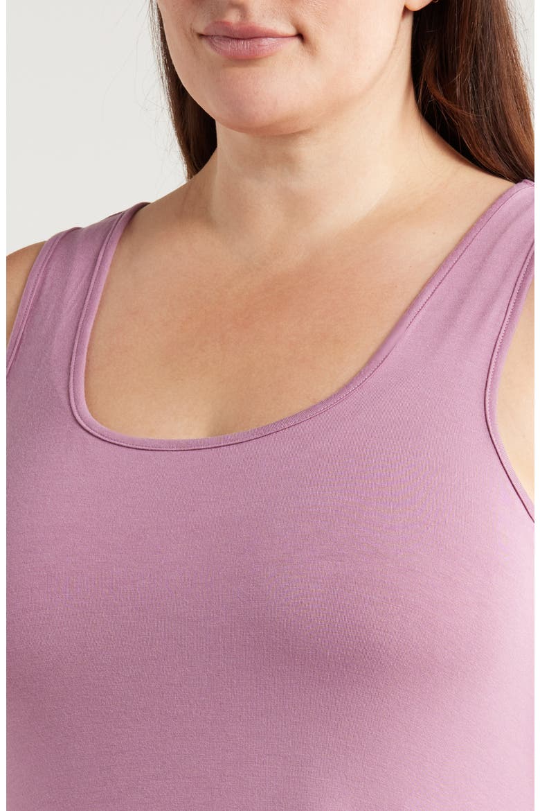 Jersey Tunic Tank, Alternate, color, ROSE