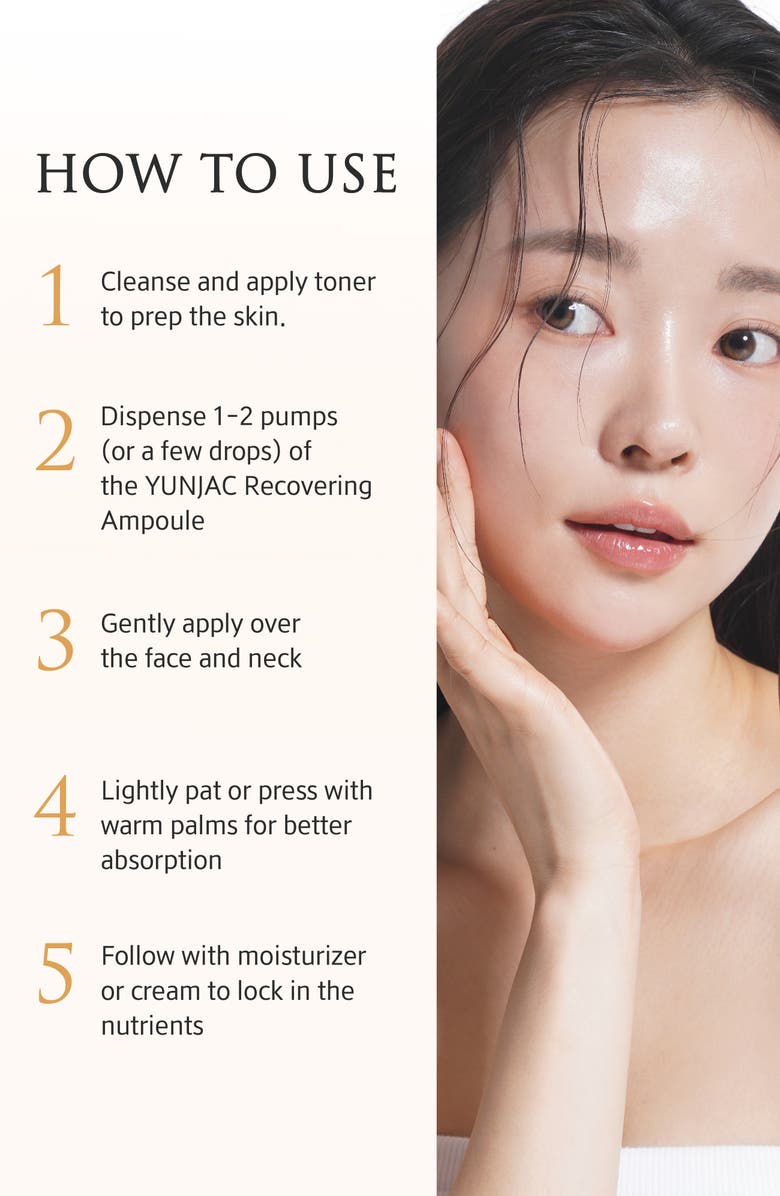 YUNJAC Recovering Ampoule Deep Hydrating & Firming Serum, Alternate, color,
