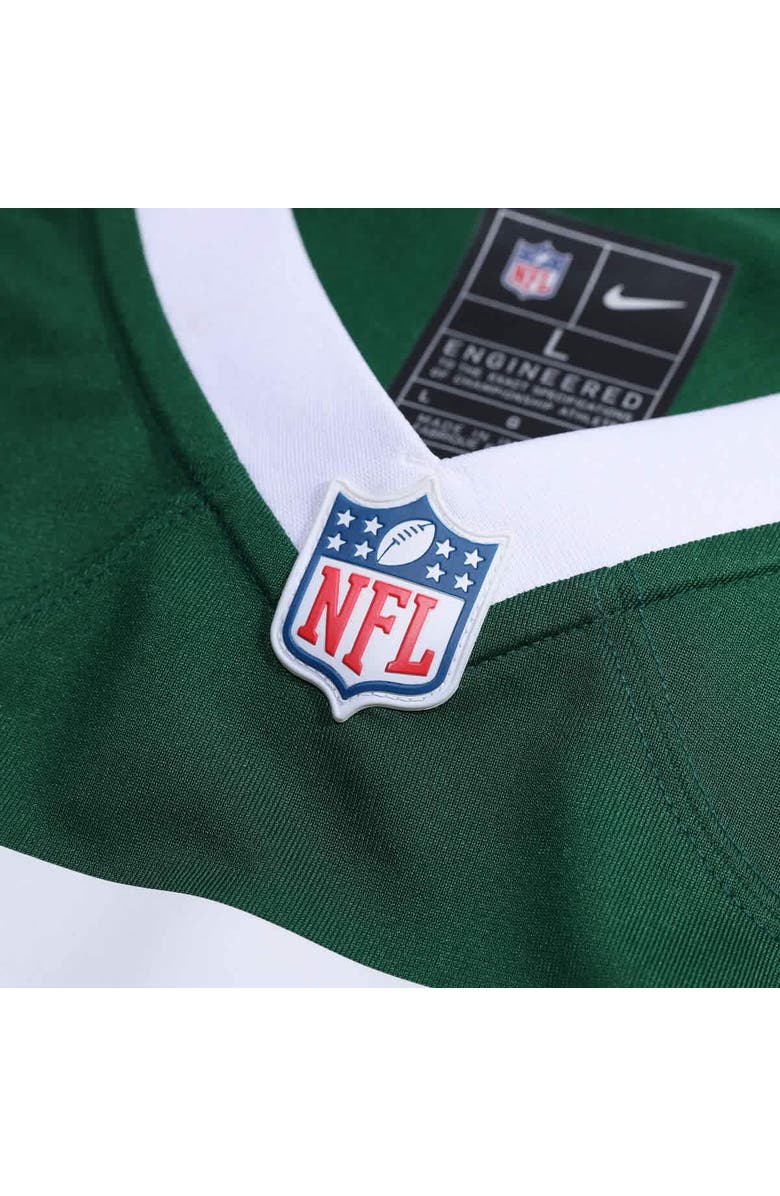 Nike Men's Nike Ahmad Sauce Gardner Legacy Green New York Jets Game Jersey, Alternate, color, Green