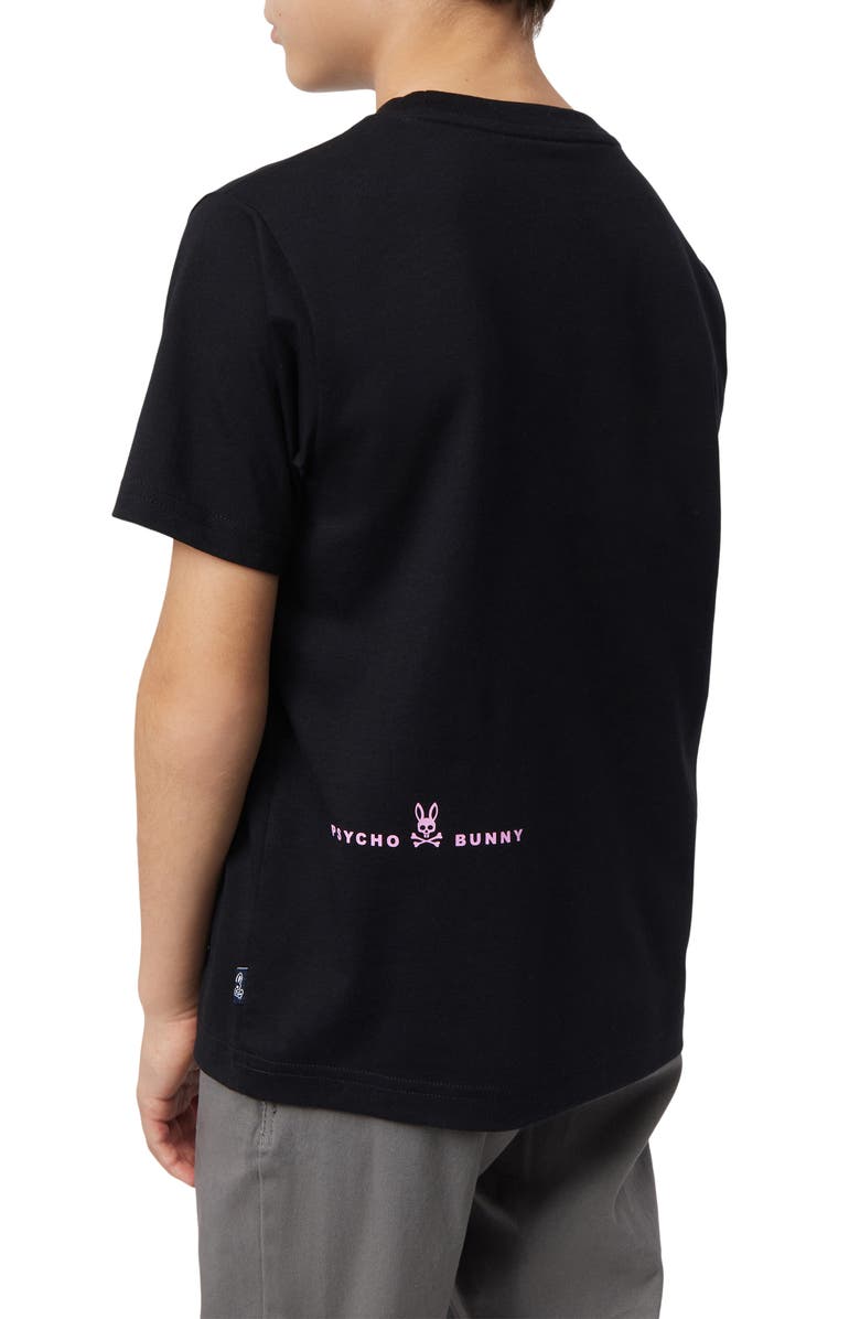 Psycho Bunny Kids' Tyrian Graphic T-Shirt, Alternate, color, 