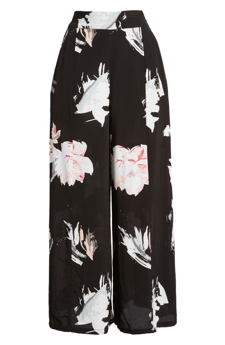 Leith High Waist Crop Wide Leg Pants, Alternate, color,