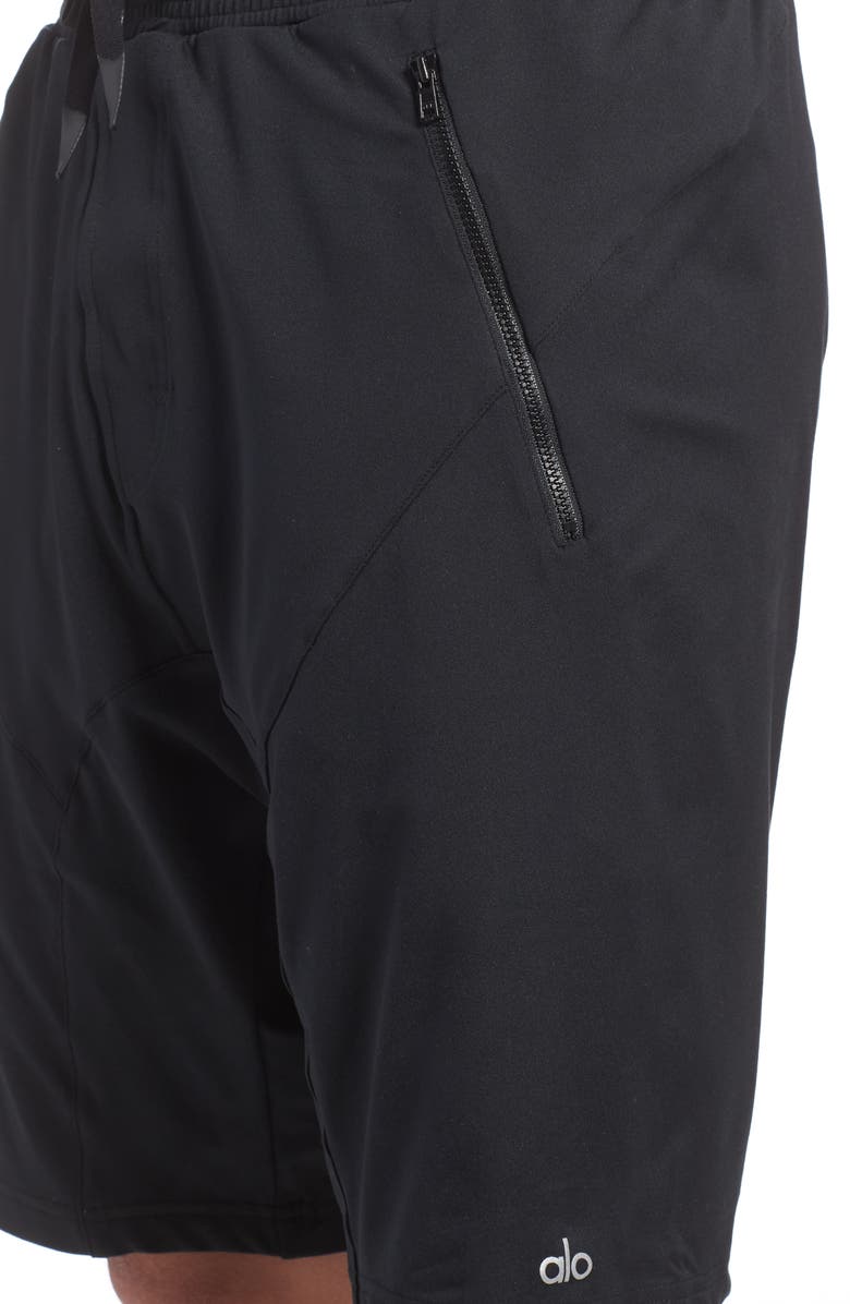 Alo Drop Crotch Shorts, Alternate, color, 