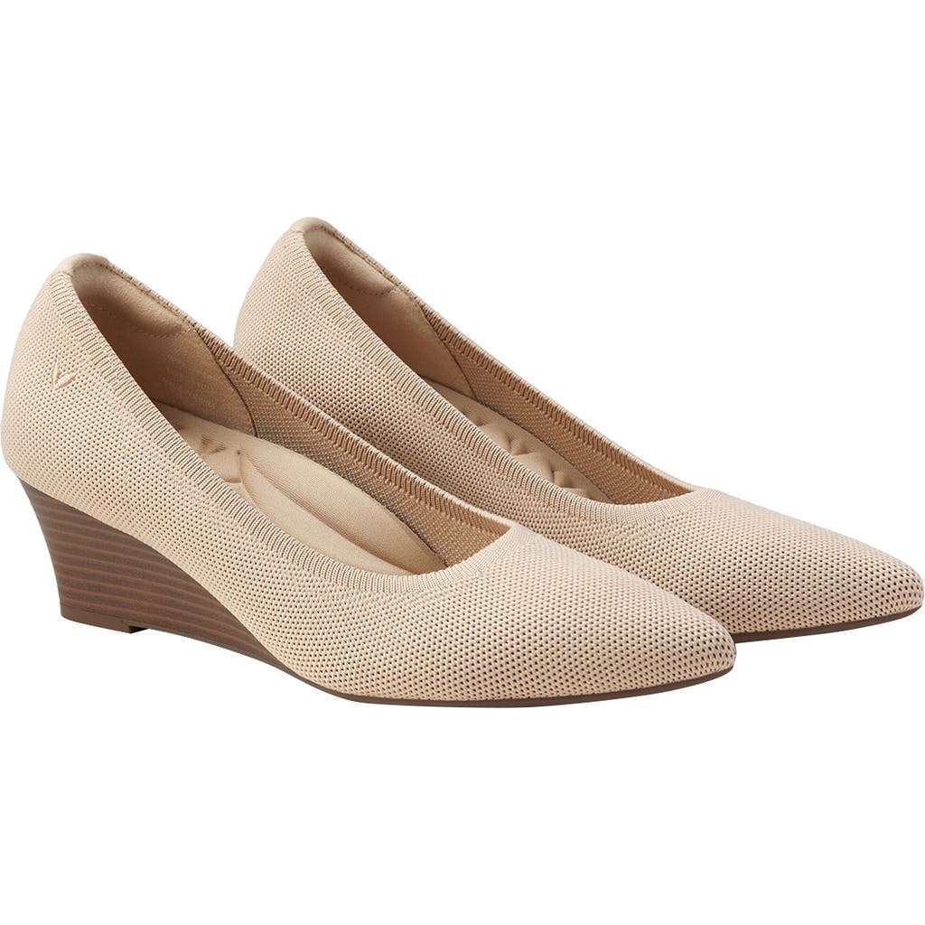 Vivaia Pointed-toe Wedge In Neutral