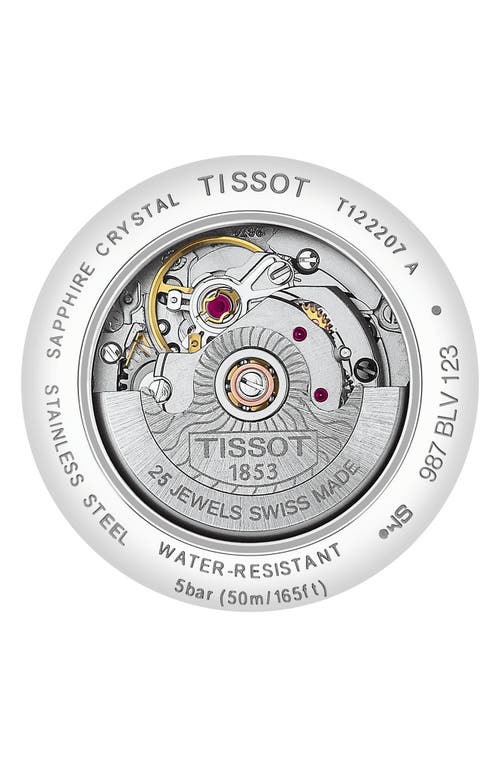 Tissot T-classic Carson Bracelet Watch, 30mm In Silver/black/silver