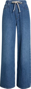 Marine Layer Ella Wide Leg Denim Pants