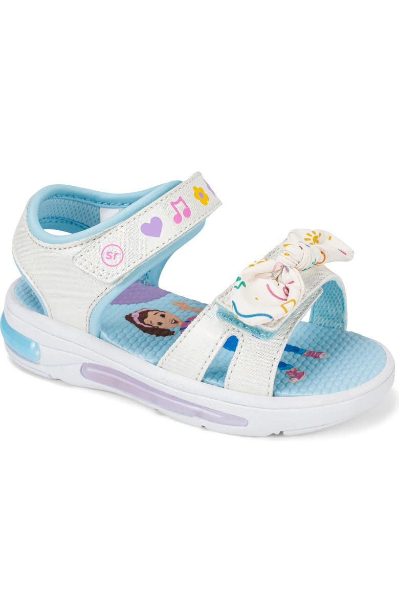 Stride Rite Kids' x Ms. Rachel Light-Up Sandal, Main, color, White