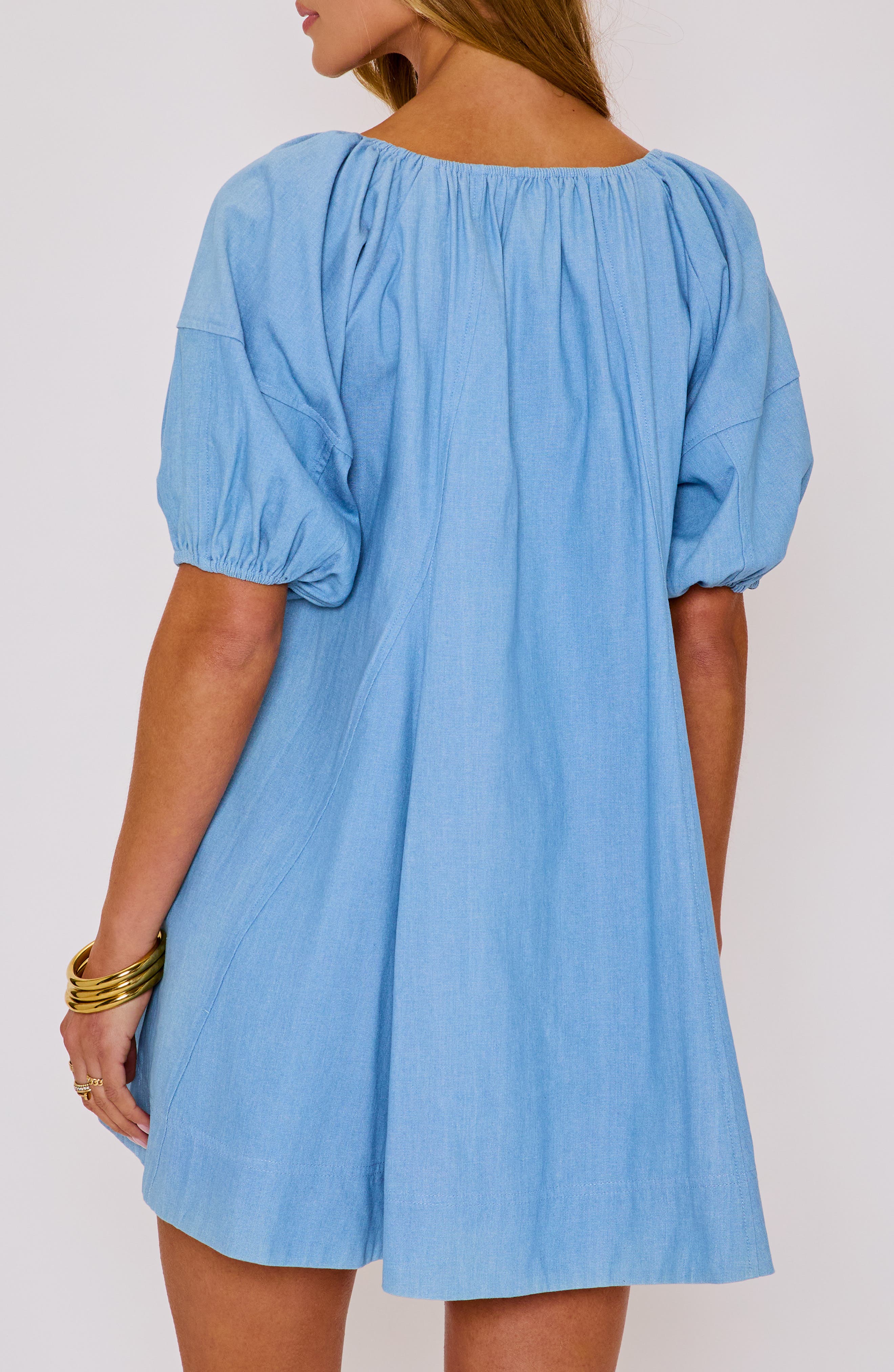 Annabella Denim Minidress - image 2