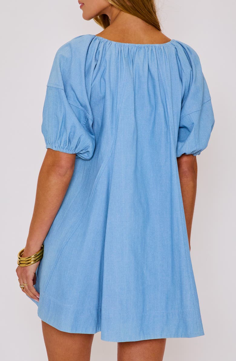 VICI Collection Annabella Denim Minidress, Alternate, color, Denim