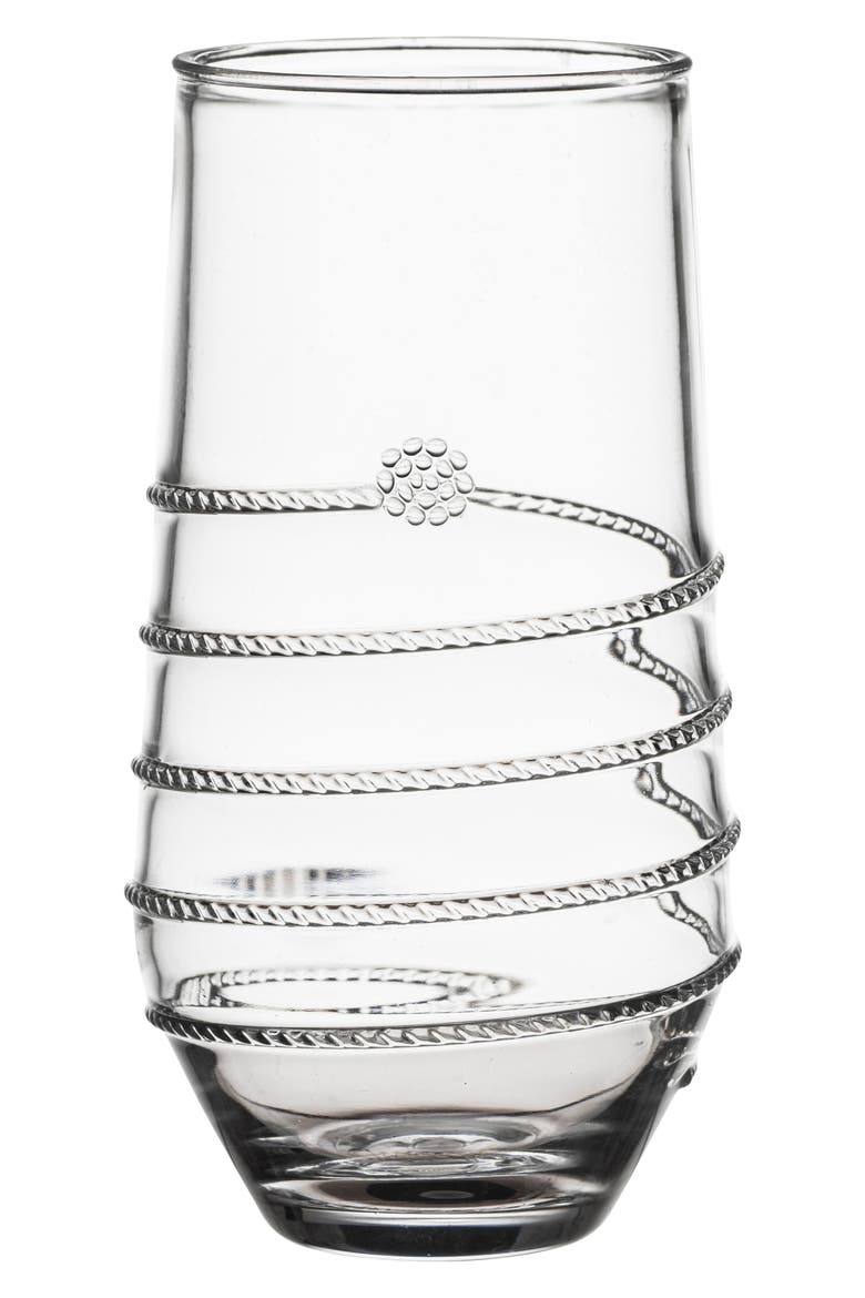 Amalia Large Acrylic Tumbler, Main, color, CLEAR
