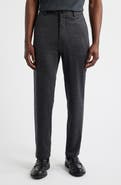 Bugatchi Flat Front Knit Wool Blend Chinos