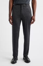 Bugatchi Flat Front Knit Wool Blend Chinos