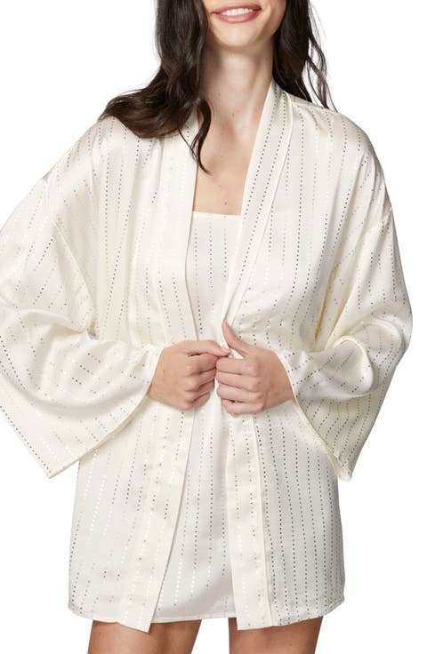Shine Satin Short Wrap