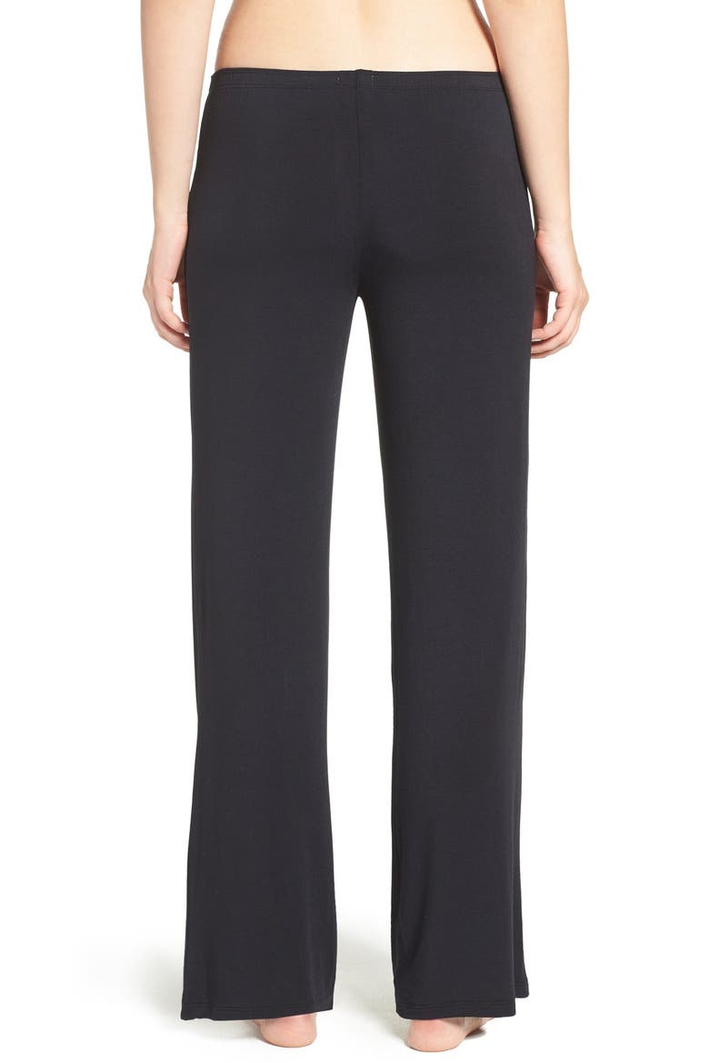 Jersey Pajama Pants, Alternate, color, BLACK