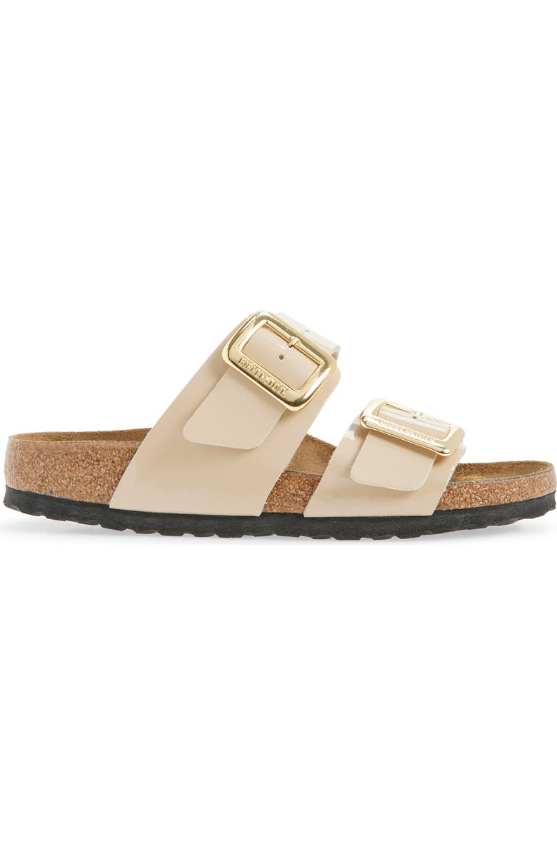 Birkenstock Sydney Luxe Slide Sandal, Alternate, color, Sand